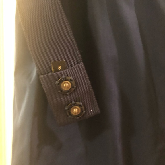 Lisa Baday Navy Dress - Picture 3 of 4